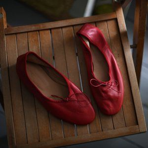 Mansur Gavriel Dream Ballerina Flamma Red